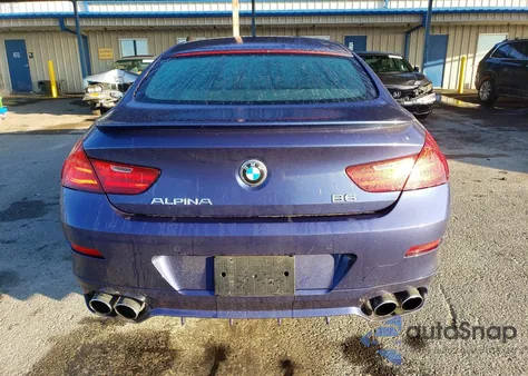 2015 BMW Alpina B6 from USA, damaged, VIN WBA6B4C52FD986164